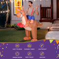 Inflatable Kangaroo Costume Adult Suit Fancy Dress Halloween Party