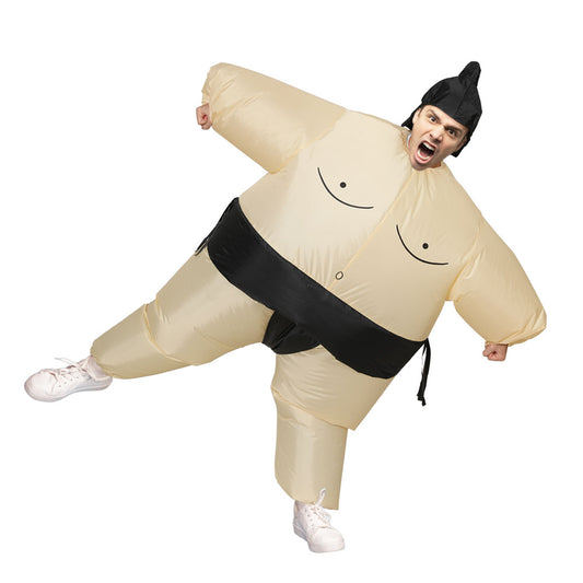 Inflatable Sumo Costume Adult Blow Up Party Fancy Dress Halloween