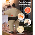 Inflatable Sumo Costume Adult Blow Up Fancy Dress Halloween Party