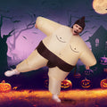 Inflatable Sumo Costume Adult Blow Up Fancy Dress Halloween Party