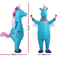 Inflatable Unicorn Costume Adult Blow Up Party Fancy Dress Halloween