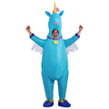 Inflatable Unicorn Costume Adult Blow Up Party Fancy Dress Halloween