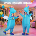 Inflatable Unicorn Costume Adult Blow Up Party Fancy Dress Halloween