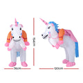 Inflatable Unicorn Costume Adult Blow Up Party Fancy Dress Halloween