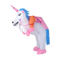 Inflatable Unicorn Costume Adult Blow Up Party Fancy Dress Halloween