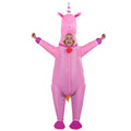 Inflatable Unicorn Costume Adult Blow Up Party Fancy Dress Halloween