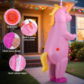 Inflatable Unicorn Costume Adult Blow Up Party Fancy Dress Halloween