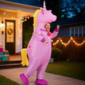 Inflatable Unicorn Costume Adult Blow Up Party Fancy Dress Halloween