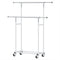 Artiss Double Rod Clothes Rack Adjustable Coat Stand Hanger