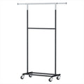 Artiss Double Rod Clothes Rack Adjustable Coat Hanger Stand