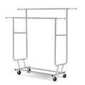 Artiss Clothes Rack Double Rail Adjustable Coat Stand Hanger