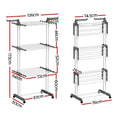 Artiss Clothes Airer 173cm Foldable Drying Rack Coat Hanger