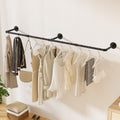 Artiss Clothes Rack Airer Floating Shelf Metal 3in1