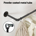 Artiss Clothes Rack Airer Floating Shelf Metal 3in1