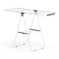 Artiss 2 Tier Clothes Rack Airer Foldable 139cm White