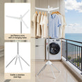 Artiss Clothes Rack 163cm Rotatable Foldable Airer Hanger