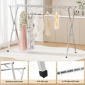 Artiss Clothes Rack Adjustable Foldable Steel Portable