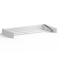 Artiss Clothes Rack Wall Mounted Airer Foldable Hidden Space 5 Rods White