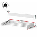 Artiss Wall Mounted Clothes Rack Foldable Airer White