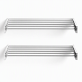 Artiss Set of 2 Clothes Rack Wall Mounted Airer Foldable White