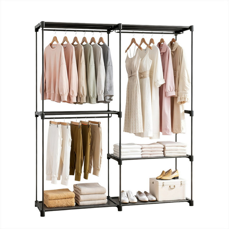 Artiss Clothes Rack 181cm Wardrobe Closet Storage Organi
