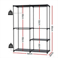 Artiss Clothes Rack 181cm Wardrobe Closet Storage Organi