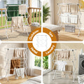 Artiss Foldable Clothes Rack Airer Portable No Assembly Required