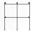 Artiss Industrial Pipe Clothing Rack Garment Clothes Display Stand Wall Mounted