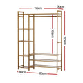 Artiss Clothes Rack Wardrobe Airer Coat Stand Metal