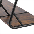 Artiss 4-Tier Clothes Rack Airer Walnut Wardrobe Organiser