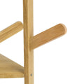 Artiss Clothes Rack 9 Hooks Bamboo Airer Coat Stand