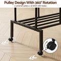 Artiss Clothes Rack Double Rod Airer Rail Coat Stand Hanger Storage Shelf