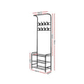 Artiss Clothes Rack 179cm Airer Hanger Rail Coat Stand