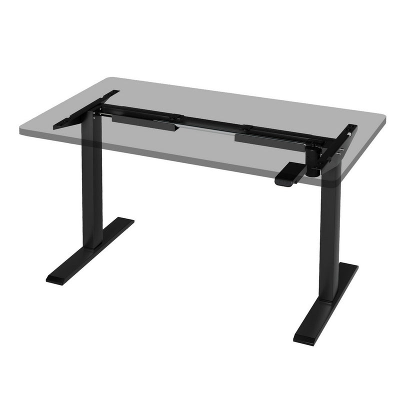 Artiss Electric Standing Desk Frame Black 70KG Height Adjustable