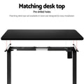 Artiss Electric Standing Desk Frame Black 70KG Height Adjustable