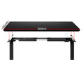 Artiss Electric Standing Desk 120cm Black Motorised