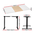 Artiss Motorised Standing Desk 120cm Sit Stand Electric