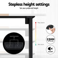 Artiss Electric Standing Desk 140cm Sit Stand White