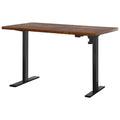 Artiss Motorised Standing Desk 120cm Rustic Brown