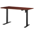 Artiss Electric Standing Desk 140cm Walnut Motorised