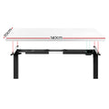 Artiss Electric Standing Desk Motorised 140cm White