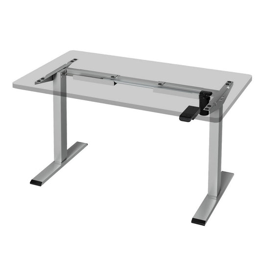 Artiss Electric Standing Desk Frame Grey 70kg Load Adjustable