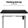 Artiss Electric Standing Desk Frame Grey 70kg Load Adjustable