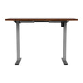 Artiss 120cm Motorised Standing Desk Rustic Brown