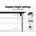 Artiss Motorised Standing Desk 120CM Walnut Electric
