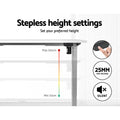 Artiss Electric Standing Desk 120cm White Motorised