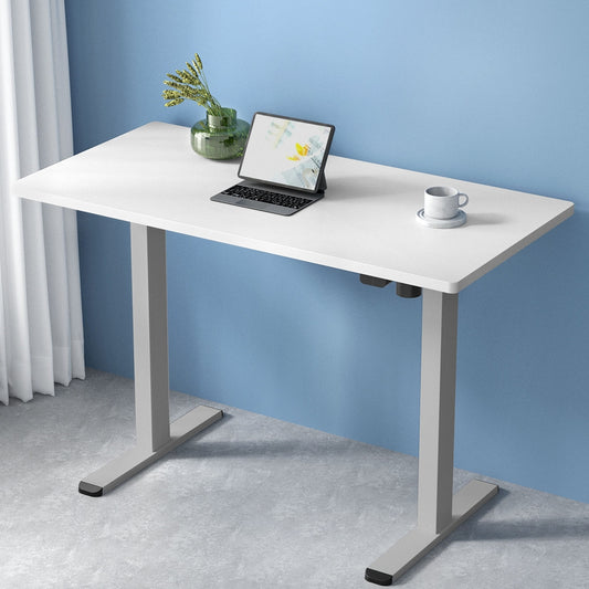 Artiss Electric Standing Desk 120cm White Motorised