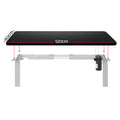 Artiss Motorised Standing Desk 120cm Sit Stand Black Electric