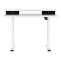Artiss 120cm Electric Standing Desk w Storage Shelf Drawer