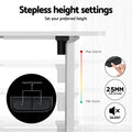 Artiss 120cm Electric Standing Desk w Storage Shelf Drawer